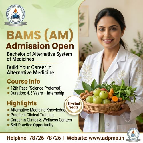 BAMS (AM) Course After 12th: Admission, Duration, Fees & Job Opportunities